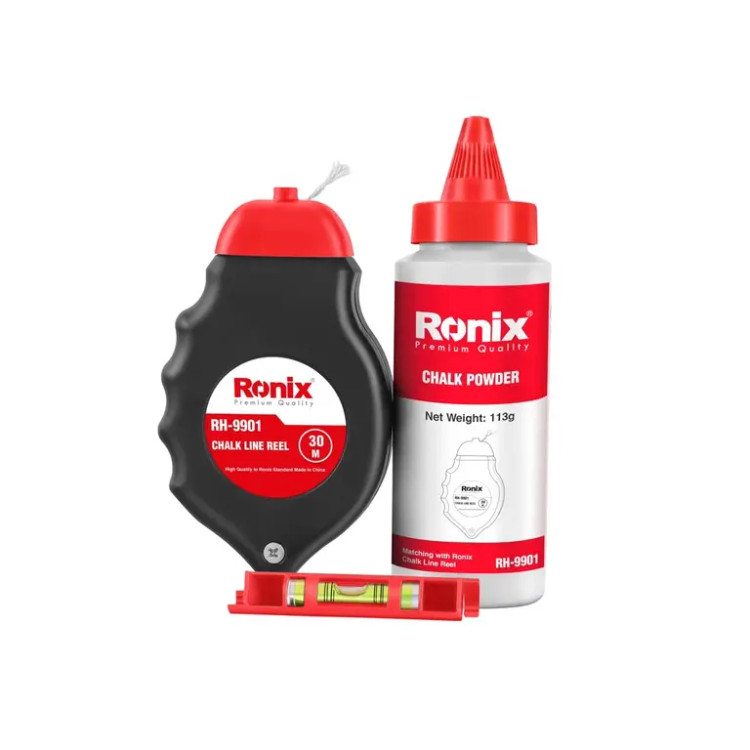 چاک لاین - ریسمان رنگی 30 متری رونیکس مدل RH-9901